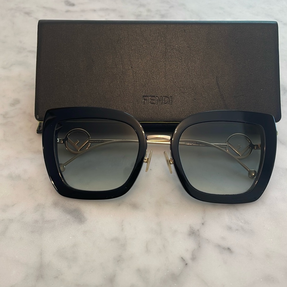 Fendi - Square Gradient Sunglasses